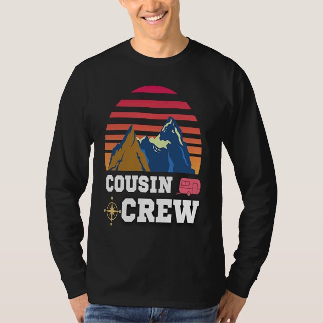 Camiseta Cousin Crew Camping Adventure (Anverso)