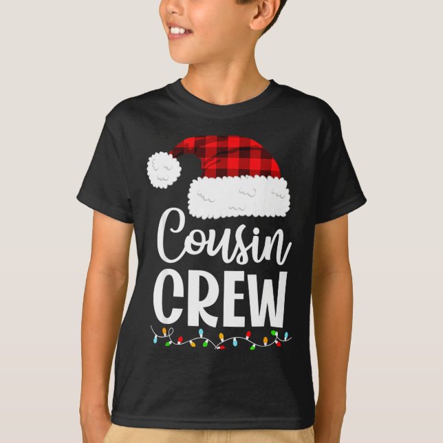 Camiseta Cousin Crew Christmas Kids Cousins Christmas Match (Anverso)