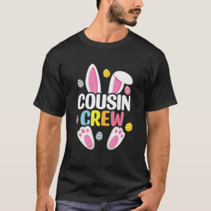 Camiseta Cousin Crew Easter Bunny Family Matching Toddler B