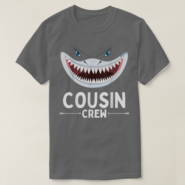 Camiseta Cousin Crew Family Reunion Matching Group Cute Sha (Diseño del anverso)