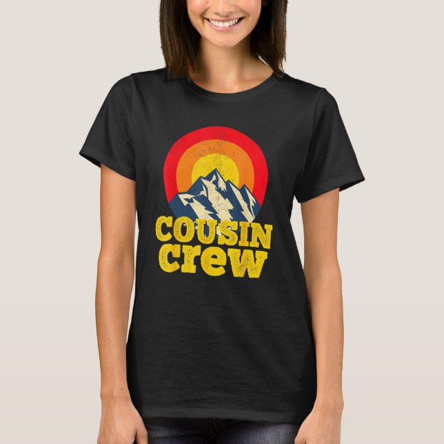Camiseta Cousin Crew Kids Matching Tees Camping Group Cousi (Anverso)