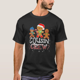 Camiseta Cousin Crew Santa Red Plaid Xmas Funny Christmas G