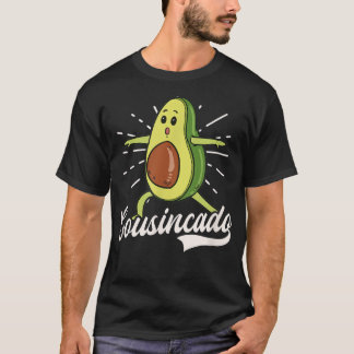 Camiseta Cousincado aguacate Diseño Tripulación Primo