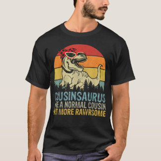 Camiseta Cousinsaurus Como Un Primo Normal Pero Más