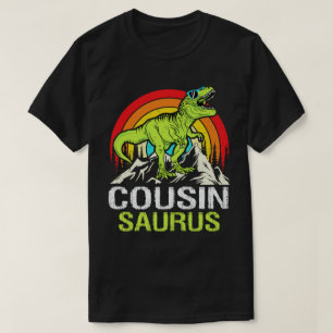 Camiseta Cousinsaurus Dinosaur T Rex Cousin Saurus Mateo