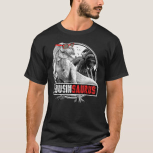 Camiseta Cousinsaurus Para Niños Primo T-Rex Dinosaurio
