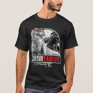 Camiseta Cousinsaurus para niños T-Rex Primo Dinosaurio