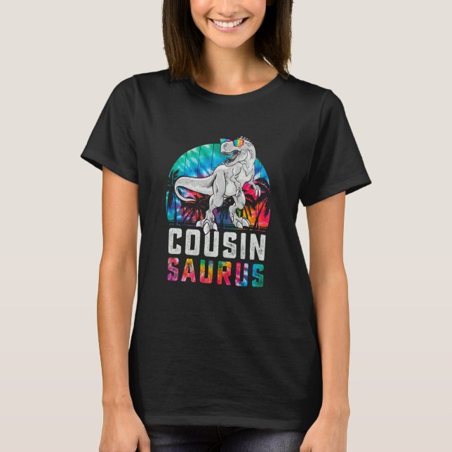 Camiseta Cousinsaurus Rex Dinosaur Cousin Saurus Family Mat (Anverso)
