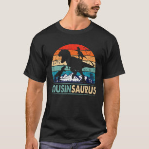 Camiseta Cousinsaurus T Rex Primo Dinosaurio 2 niños coinci