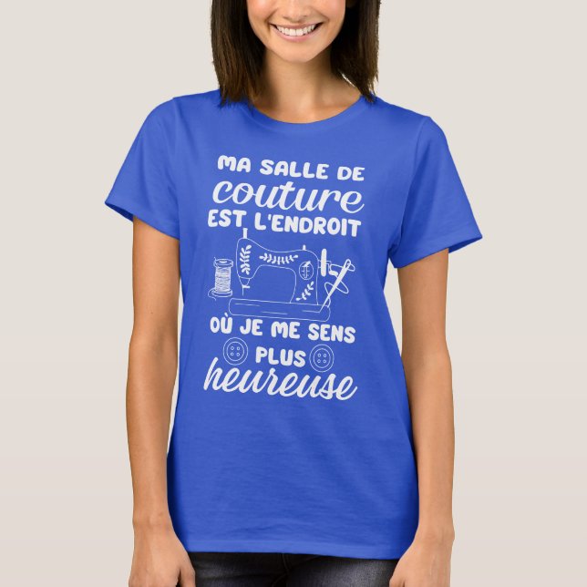 Camiseta couturière (Anverso)