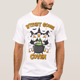 Camiseta Coven de Ganso Brujo Magia de Halloween