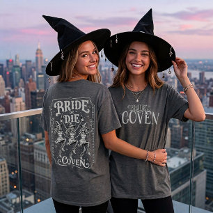 Camiseta Coven de la Novia Halloween Despedida de Soltera P