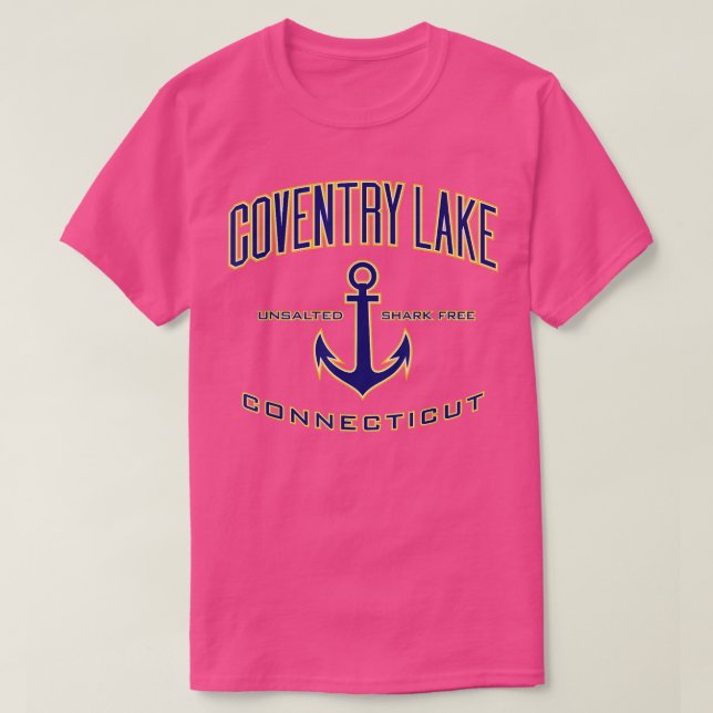 Camiseta Coventry Lake CT  (Diseño del anverso)