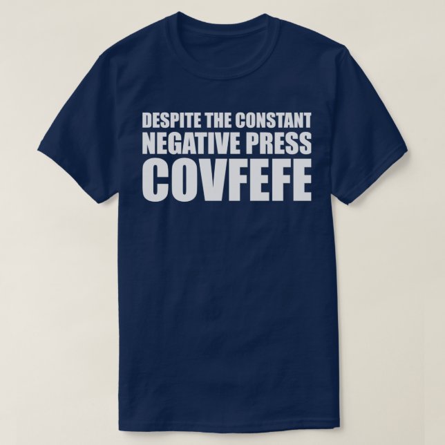 Camiseta Covfefe (Diseño del anverso)