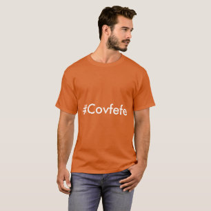 Camiseta #Covfefe Typo opone el tuit de Donald Trump en Twi