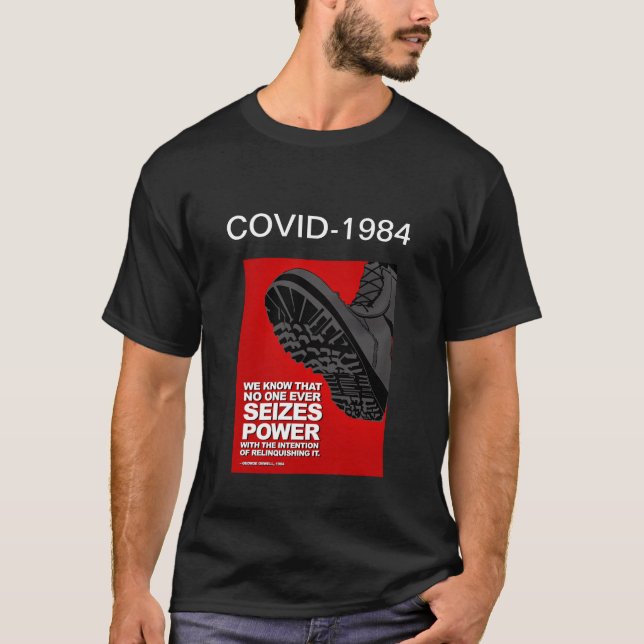 Camiseta COVID-19 es sobre CONTROL (Anverso)