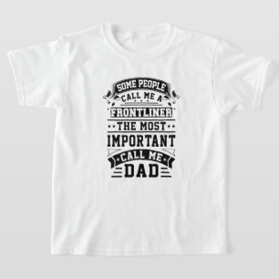 Camiseta COVID 19 Regalo Frontliner Algunos Me Llaman