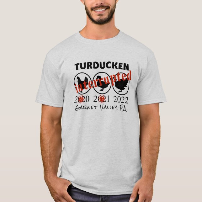 Camiseta Covid Turducken Shirt (Anverso)