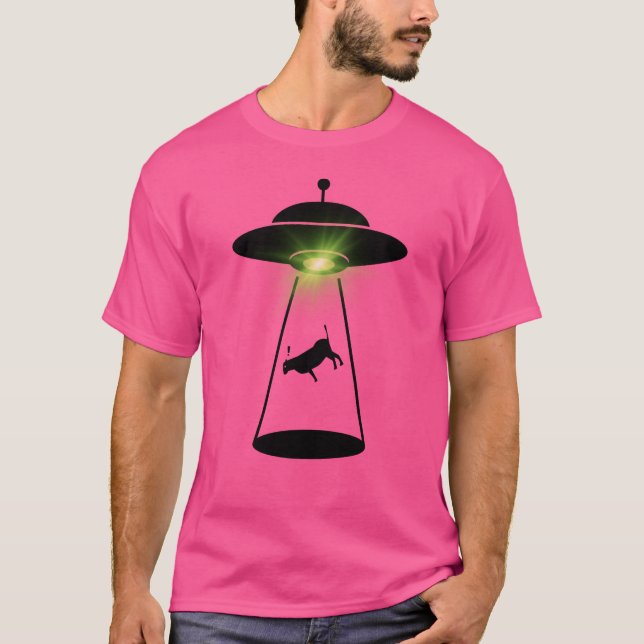 Camiseta Cow Abduction (Anverso)