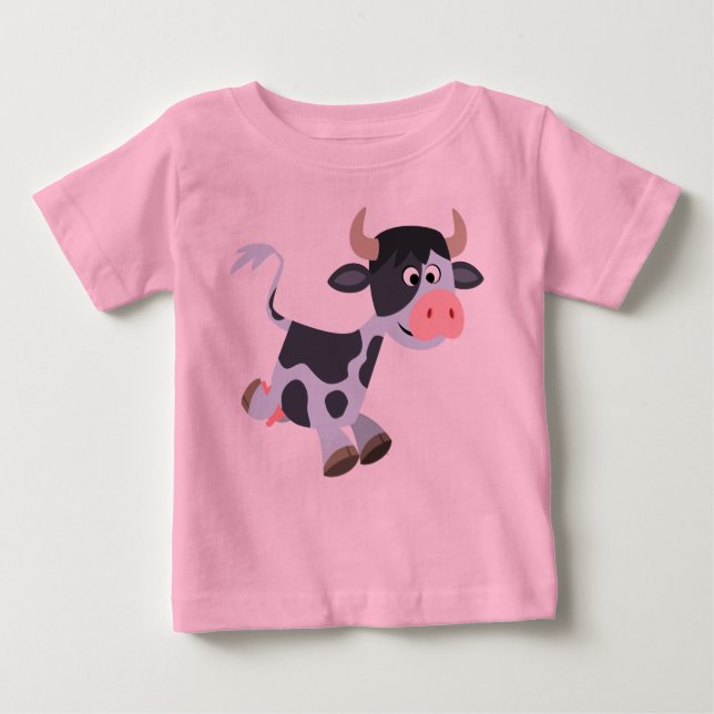 Camiseta Cow Baby Personalizado (Anverso)