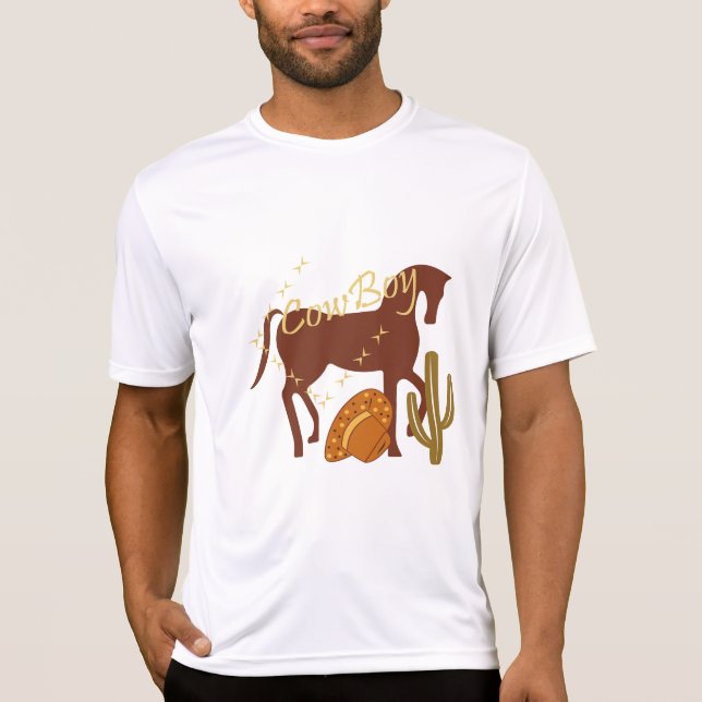 Camiseta Cow boy (Anverso)