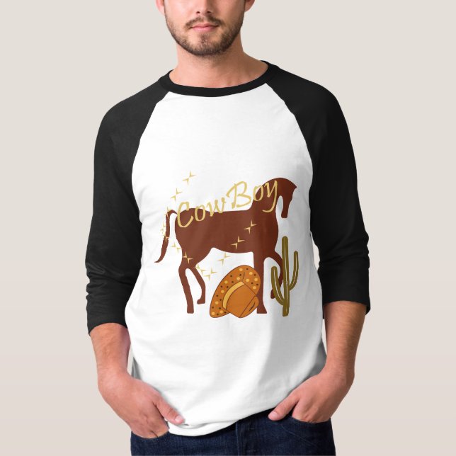 Camiseta Cow boy (Anverso)