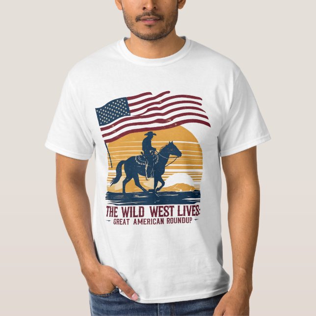 Camiseta Cow boy T-Shirt (Anverso)