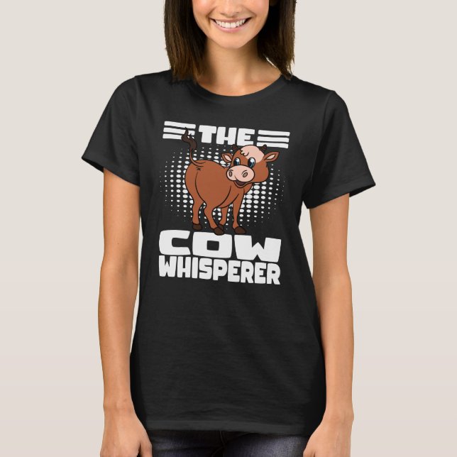 Camiseta Cow Butt The Cow Whisperer (Anverso)