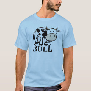 Camiseta Cow Cow Comical Bull Funny