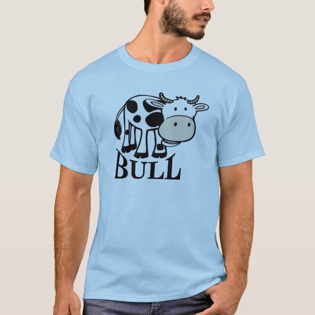 Camiseta Cow Cow Comical Bull Funny (Anverso)