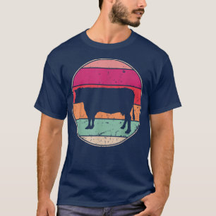 Camiseta Cow Farm Animal Retro vintage Farmer Gift 