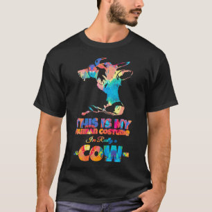 Camiseta Cow Funny Human Costume Cute Cows Animal Farmer -