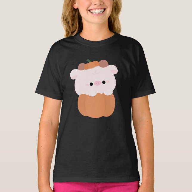 Camiseta Cow Halloween (Anverso)