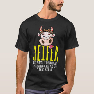 Camiseta Cow Heifer Trunk Farm Animal