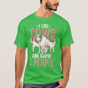 Camiseta Cow Lover Farmer Granja Animal Lover Farming Funny