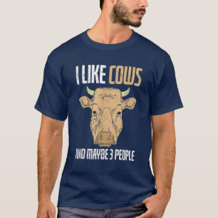 Camiseta Cow Lover Funny Farmer Farm Animal Farming Cute Co