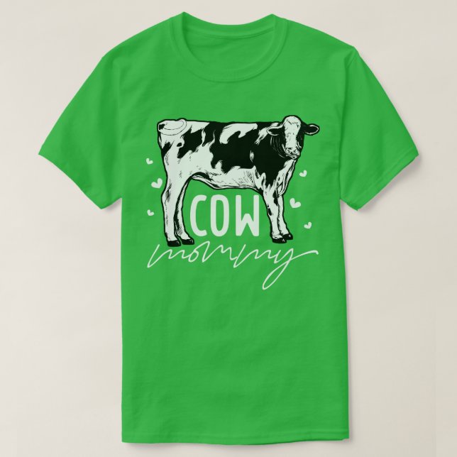 Camiseta Cow lover Mommy (Diseño del anverso)