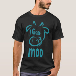 Camiseta Cow Moo una serie con Sheep Baa, Duck Quack &