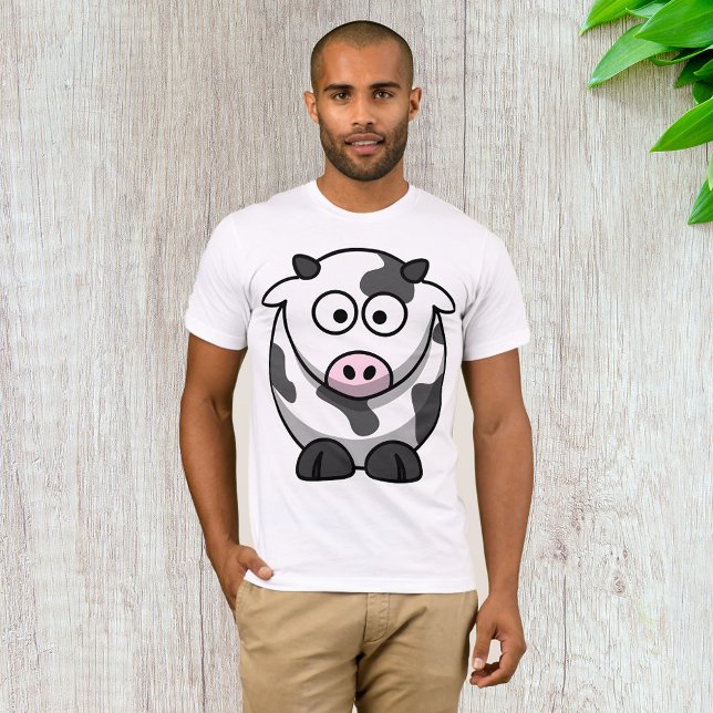 Camiseta Cow personalizado Mens T-Shirt (Subido por el creador)