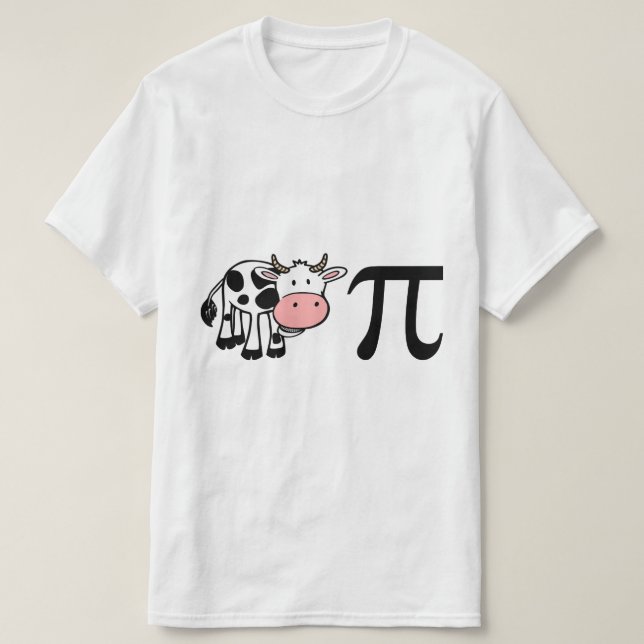 Camiseta Cow Pi (Diseño del anverso)