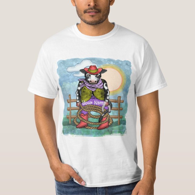 Camiseta Cow Poke (Anverso)