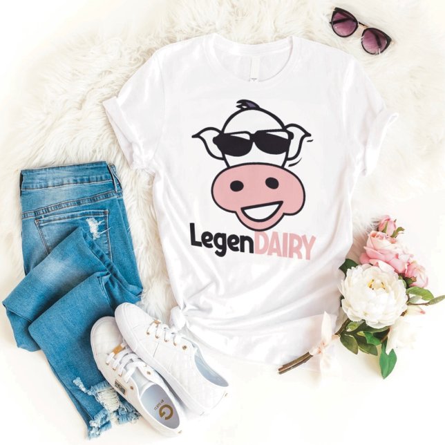 Camiseta Cow Pun T-Shirt divertida (Subido por el creador)