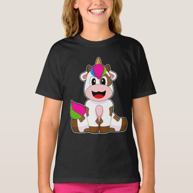 Camiseta Cow Unicorn (Anverso)