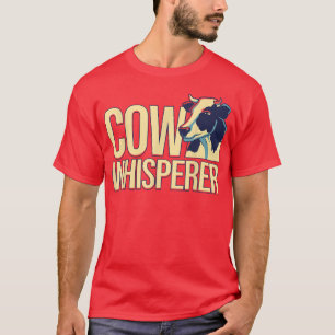 Camiseta Cow Whisperer - Cow Lover Cattle Farmer - Cow 