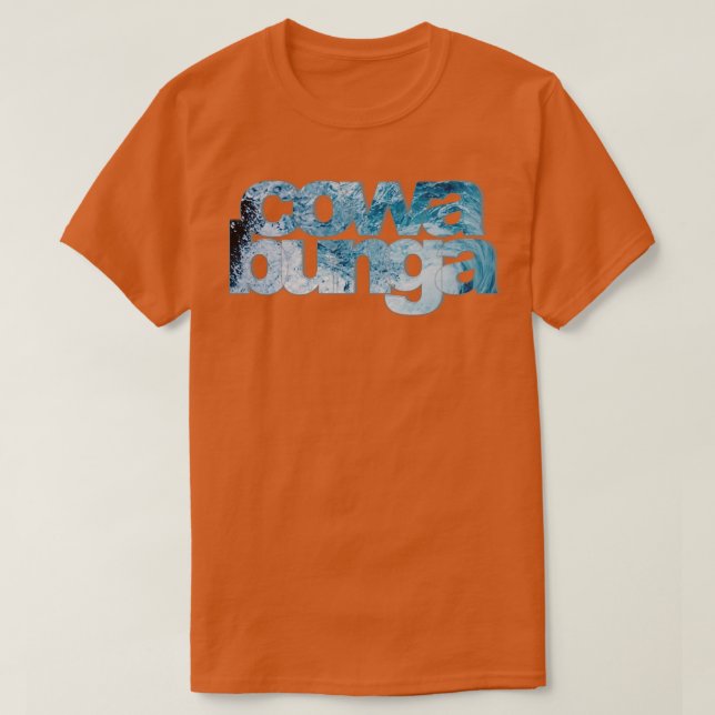 Camiseta cowa bunga (Diseño del anverso)