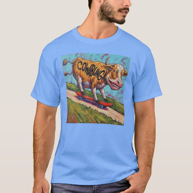 Camiseta ¡Cowabunga! (Anverso)