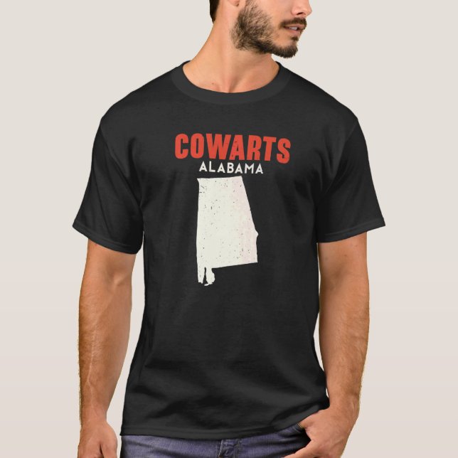 Camiseta Cowarts Alabama Estados Unidos Viajes (Anverso)
