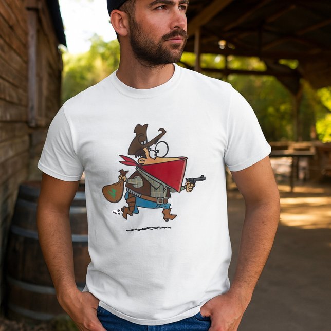 Camiseta Cowboy Bandit Robber, un Personalizado gracioso (Subido por el creador)