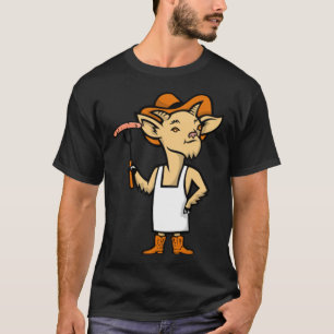Camiseta Cowboy Billy Goat Barbecue Chef Mascot panadería 8
