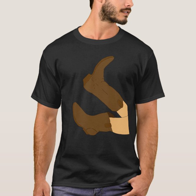 Camiseta Cowboy Boots (Anverso)